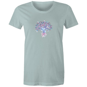 Women's Tree Of Life Watercolour T-shirt