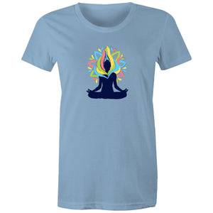 Women's Yoga Energy Lotus T-shirt