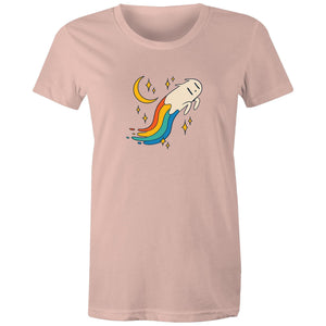 Women's Rainbow Cat T-shirt