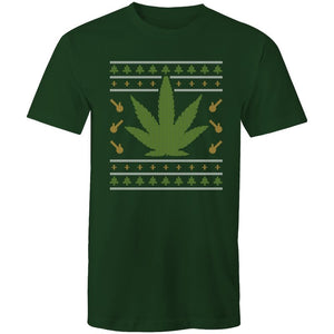 Men's Mary Jane Christmas Sweater Graphic T-shirt