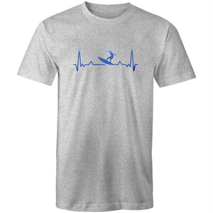 Men's Surfing Heart-Beat T-shirt
