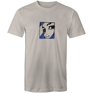 Men's Abstract Framed Girl T-shirt