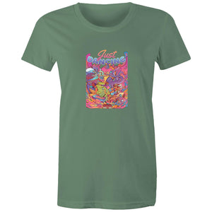 Women's Just Dancing Colourful T-shirt