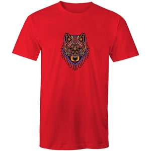 Men's Mandala Wolf T-shirt