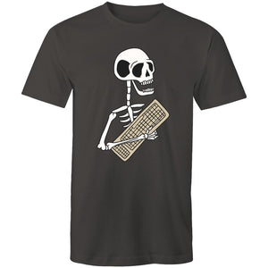 Men's Skeleton Keyboard Graphic T-shirt