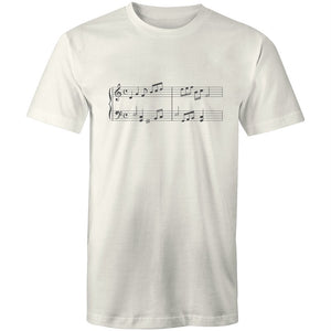 Men's Music Sheet T-shirt