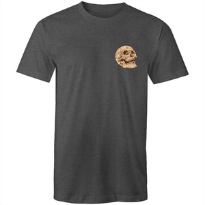 Men's Hipster Skull Pocket T-shirt