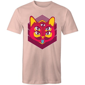 Men's Psychedelic Cat Eyes T-shirt