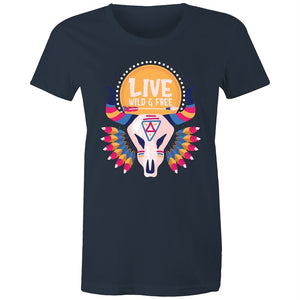 Women's Live Wild & Free T-shirt
