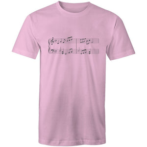 Men's Music Sheet T-shirt