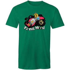 Men's Bitcoin Rocket T-shirt