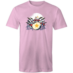 Men's Drum Kit Triangle T-shirt