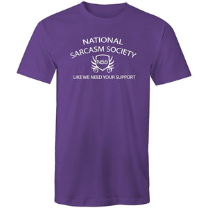 Men's National Sarcasm Society T-shirt