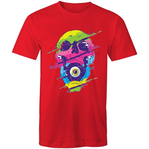 Men's Psychedelic Skull Speaker T-shirt