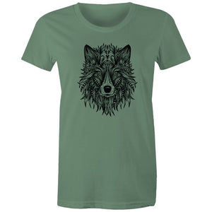 Women's Tribal Wolf T-shirt