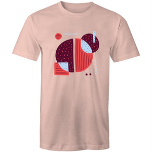Men's Abstract Coffee Bean T-shirt