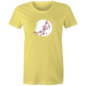Women's Cherry Blossom Moon T-shirt