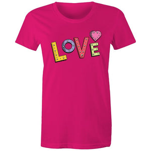 Women's Love Sign T-shirt