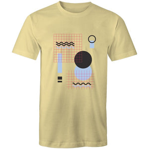 Men's Abstract Grid T-shirt
