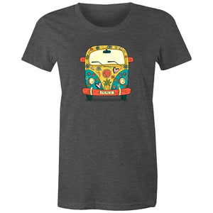 Women's Hippie Peace Van T-shirt