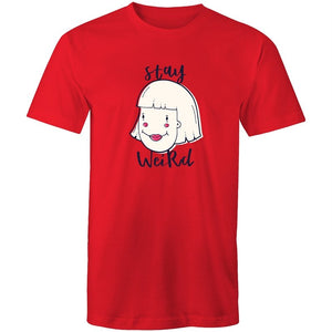 Men's Stay Weird Pop T-shirt