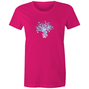 Women's Tree Of Life Watercolour T-shirt