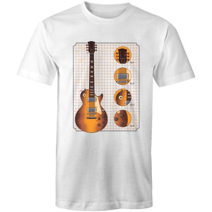 Men's Guitar Peices T-shirt