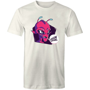 Men's Alien Friggen Human's T-shirt