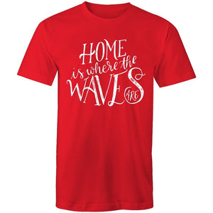 Men's Home Is Where The Waves Are T-shirt