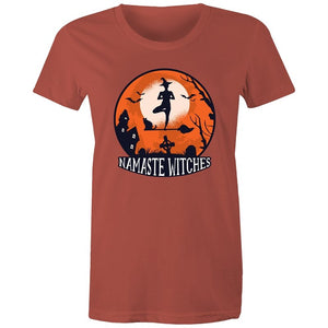 Women's Funny Namaste Witches T-shirt