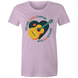 Women's Camping & Music T-shirt