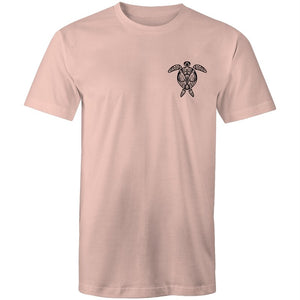 Men's Beach Turtle Pocket T-shirt