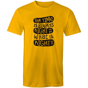 Men's Do What Is Right Graffiti Art T-shirt
