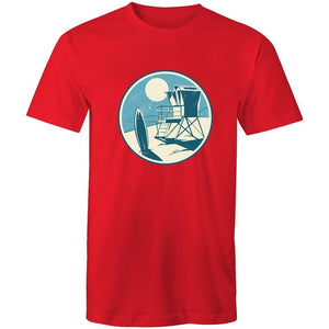 Men's LifeGuard Tower Beach T-shirt