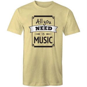 Men's All You Need Is Music T-shirt