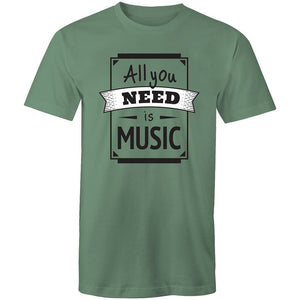 Men's All You Need Is Music T-shirt