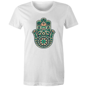 Women's Masala Hasama Hand T-shirt