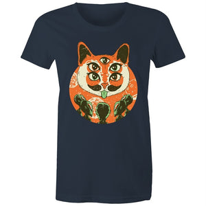 Women's Trippy Cat T-shirt