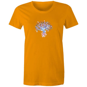 Women's Tree Of Life Watercolour T-shirt