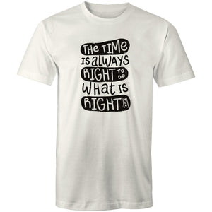 Men's Do What Is Right Graffiti Art T-shirt