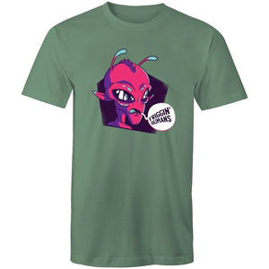 Men's Alien Friggen Human's T-shirt