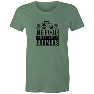 Women's No Food Without Farmers T-shirt