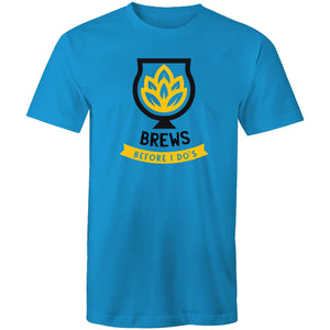 Men's 'Brews Before I Do's' Funny Beer T-shirt