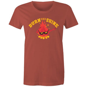 Women's Burn And Shine T-shirt