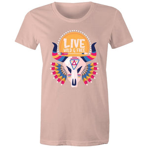 Women's Live Wild & Free T-shirt
