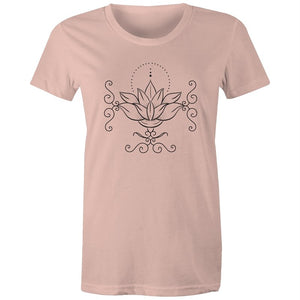 Women's Lotus Simplistic T-shirt