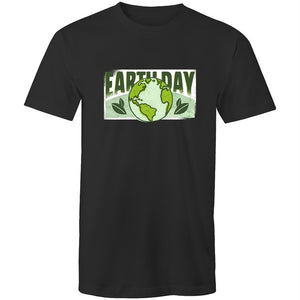 Men's Earth Day Green Logo T-shirt