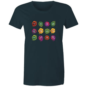 Women's Horoscope Badge T-shirt