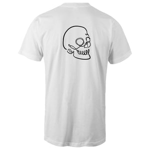 Men's Skull Line Art T-shirt