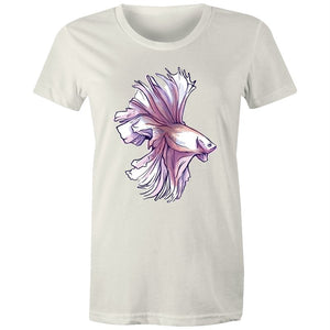 Women's Water coloured Fish T-shirt